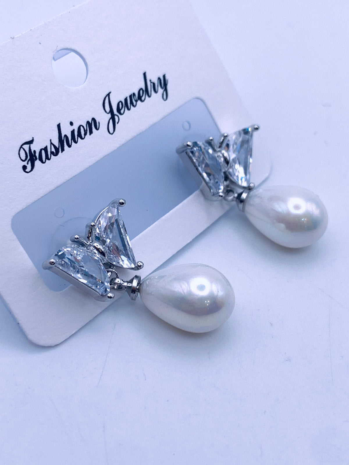 South Sea Pearl Diamond Earrings 16 MM White Gold