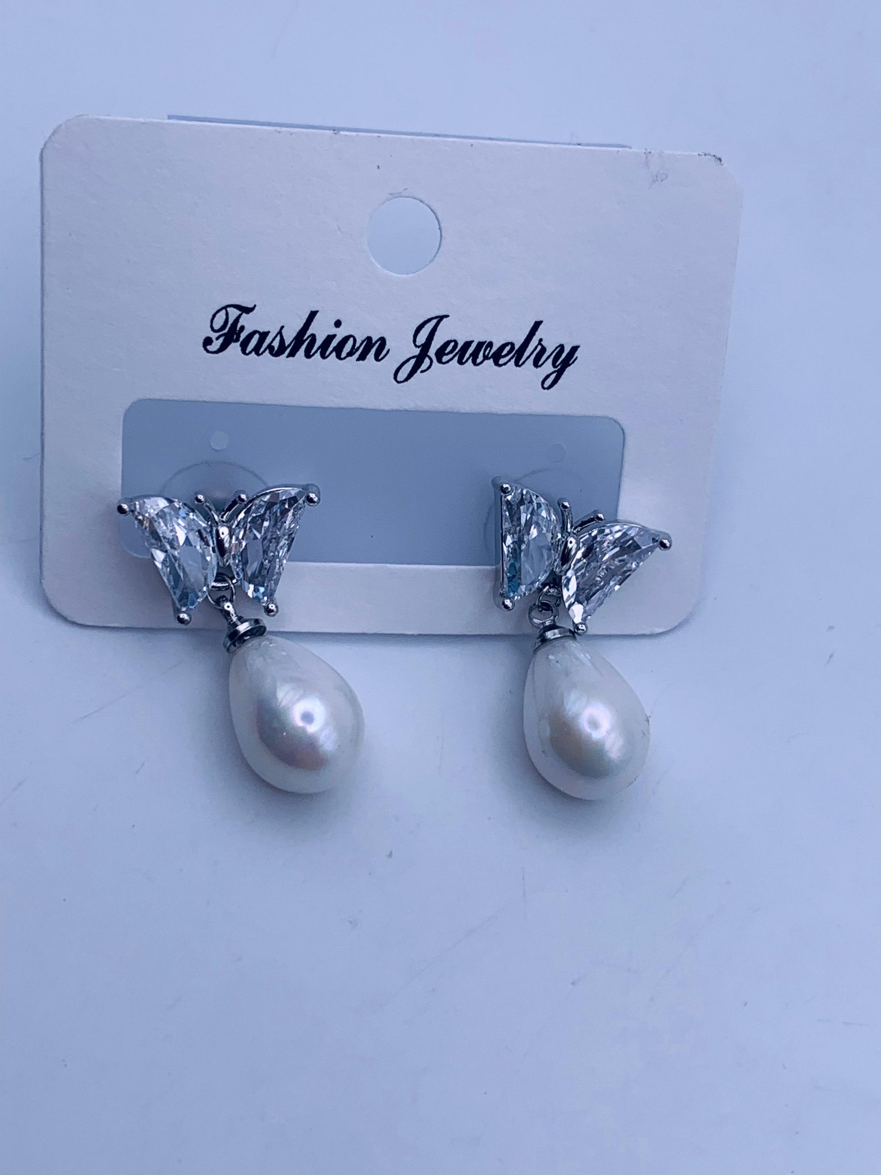 South Sea Pearl Diamond Earrings 16 MM White Gold