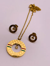 Gucci Chain Pendant With Earrings